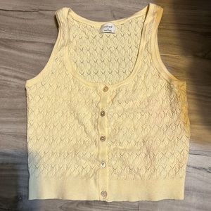 Wilfred crochet tank